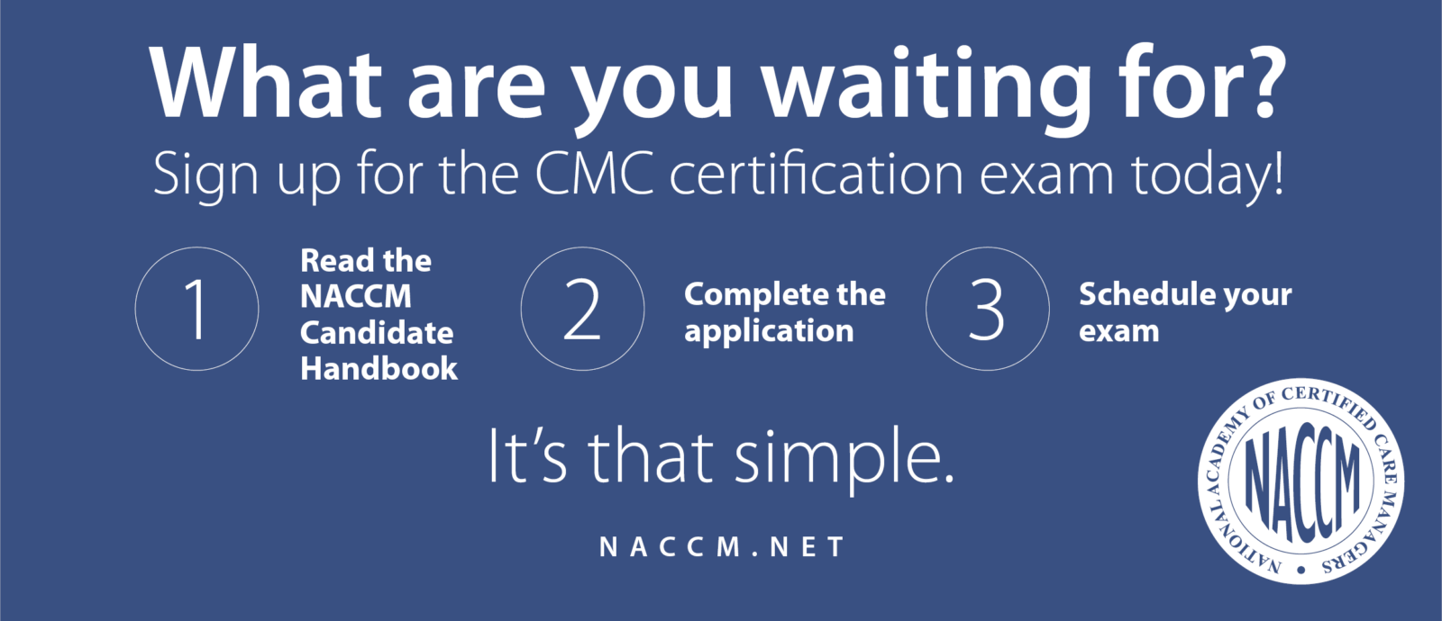 What are you waiting for banner.